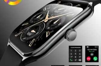 *⌚ שעון חכם אולטרה-דק עם מסך AMOLED מדהים 1.96"*