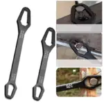 *🔧 מפתח ברגים אוניברסלי דו-צדדי 8-22mm | כלי תיקון חובה לכל בית!*