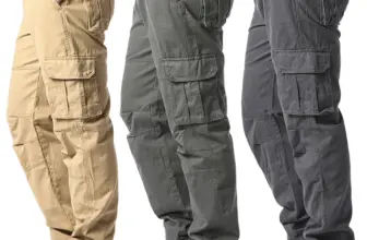 *מכנסי עבודה טקטיים עם כיסים גדולים – 100% כותנה טהורה* 👖🔥