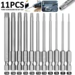 *סט 11 ביטים מגנטיים מקצועי Torx – פתרון מושלם לכל בורג!* 🔧