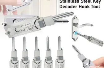 *🔧 ערכת כלי מקצועית לפתיחת מנעולים ותיקון דלתות*