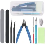 *🛠️ ערכת כלים מקצועית למודליסטים ולעבודות דיוק – 16 חלקים!*