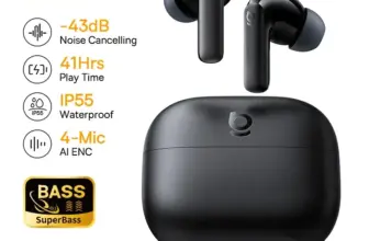 *🎧 אוזניות Baseus EP10 – ביטול רעשים אקטיבי ANC בטירוף!*