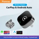 *🚗 מתאם CarPlay & Android Auto אלחוטי 2 ב-1 של Pionray 2026*