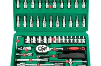 *סט כלים מקצועי 46 חלקים עם ראצ'ט – פתרון מושלם לכל תיקון!* 🔧