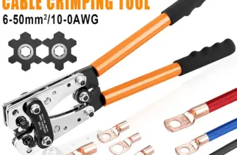 *🔧 מלחץ שרותים מקצועי למסופים 6-50mm² – HX-50B*