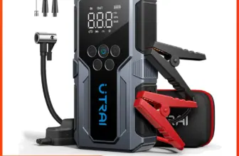 *בוסטר התנעה UTRAI 1500A + משאבת אוויר 150PSI – הכל במכשיר אחד! 🚗⚡*