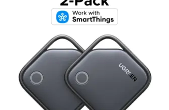 *🔖 2 תגי איתור בלוטות' חכמים – תואם Samsung SmartThings*