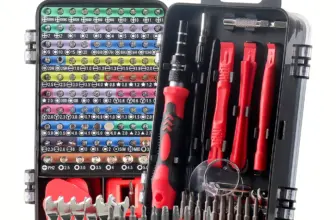 *סט מברגים מקצועי 138/140 חלקים – לכל תיקון בבית ובמשרד!* 🔧