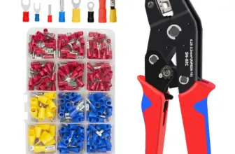 *🔧 כלי קרימפינג מקצועי + 280 חלקים – ערכה מושלמת לחיבורי חשמל!*