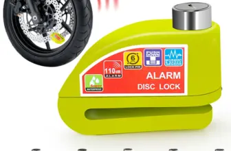 *🔒 מנעול אזעקה לאופניים ואופנועים – הגנה מלאה בכיס! 🏍️*