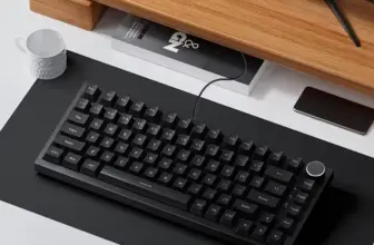 *⌨️ מקלדת מכאנית Ajazz AK820 – גיימינג ומשרד ברמה אחרת!*