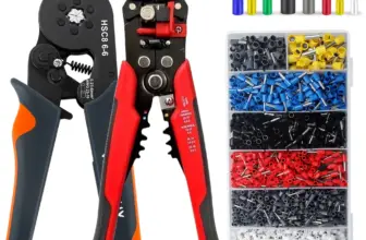 *כלי קצה וכיווץ כבלים מקצועי עם כוונון אוטומטי* 🔧⚡