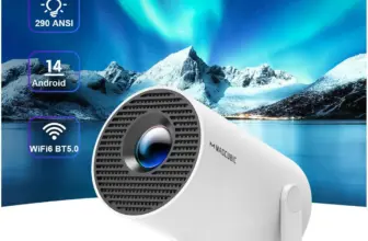 *מקרן Magcubic HY300 Pro – קולנוע ביתי 8K בגודל כף היד 🎬🔥*