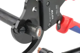 *מלקחי חיתוך כבלים מקצועיים עם מנגנון רצ'ט ובידוד* ✂️⚡