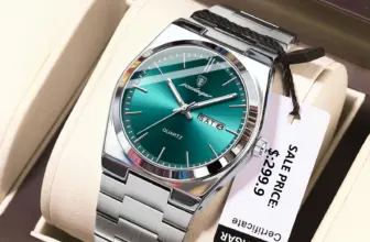 *⌚ שעון יד POEDAGAR יוקרתי לגבר – עמיד במים עם תאריך ויום*