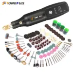 *כלי חריטה וליטוש חשמלי נטען USB – דרמל מיני אלחוטי* 🔧⚡