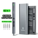 *סט מברגות חשמליות 62 חלקים – אלחוטי ומקצועי* 🔧⚡
