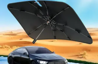 *☀️ מטרייה שמשית לשמשה קדמית Baseus – הפתרון המושלם לקיץ הישראלי!*