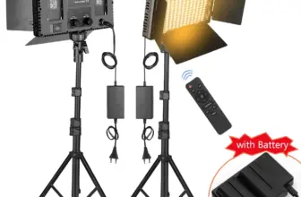 *תאורת LED מקצועית Nagnahz U800+ לצילום ווידאו* 💡🎬