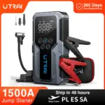 **🚗 ג'אמפר סטרטר + משאבת אוויר 2 ב-1 לרכב UTRAI 1500A**