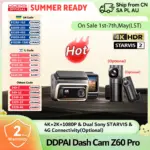*מצלמת דרך DDPAI Z60 Pro 4K – ההגנה המושלמת לרכב שלכם!* 🚗📹