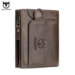 *ארנק עור אמיתי BULLCAPTAIN עם הגנת RFID* 💼