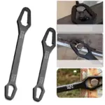 *🔧 מפתח טורקס אוניברסלי מתכוונן 3-17mm & 8-22mm – ראש כפול!*