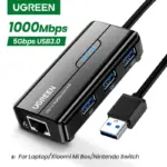 *UGREEN מתאם USB 3.0 רשת + HUB עם חיבור Ethernet 1000Mbps* 🖥️💨