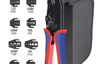 *🔧 מלחץ קרימפינג מקצועי HS-30J/40J לטרמינלים מבודדים*