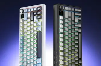 *⌨️ מקלדת גיימינג מכאנית AULA F75 MAX עם מסך TFT*
