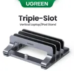 *מעמד אנכי ללפטופ UGREEN – 3 חריצים מאלומיניום פרימיום* 💻
