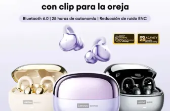 *אוזניות Lenovo LE302 Bluetooth 6.0 אלחוטיות*