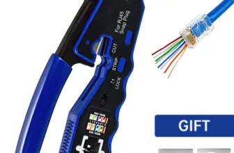 **🔧 כלי לחיצה מקצועי ZoeRax לכבלי רשת RJ45 🔧**
