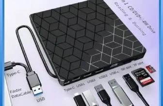 *💿 כונן DVD חיצוני 7 ב-1 – USB 3.0 ומחבר Type C*