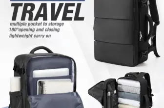 *תיק תא מטען Ryanair 40x30x20 💼 | תיק נסיעות עסקי ללפטופ 15.6"*