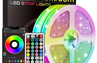 *💡 רצועת LED חכמה RGB – תאורה צבעונית עם שליטה באפליקציה*