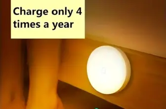 *מנורת חיישן תנועה LED אלחוטית – תאורה חכמה לכל פינה בבית* 💡