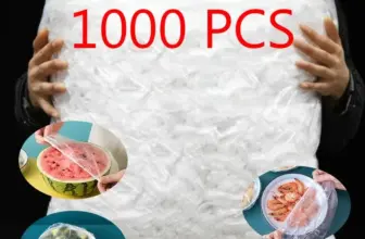 *כיסויי מזון חד-פעמיים לאחסון מושלם במטבח* 🥗