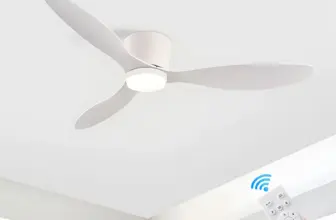*מאוורר תקרה עם תאורה IRALAN – 6 מהירויות + שלט רחוק* 💨💡
