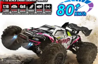 *🏎️ מכונית מירוץ על שלט 4X4 מקצועית – 80 קמ"ש!*