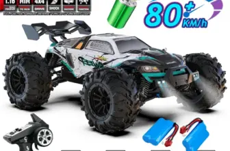 *🏎️ מכונית שלט 4×4 מקצועית – 80 קמ"ש!*