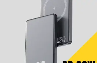 *🔋 Essager – Power Bank מגנטי דק במיוחד 5000mAh טעינה אלחוטית מהירה 20W*