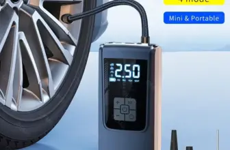 *משאבת אוויר אלחוטית לרכב עם מסך דיגיטלי LCD* 🚗💨