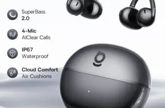 *אוזניות Baseus Bowie MC2 AIR – פתוחות עם קליפ לאוזן* 🎧