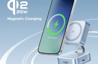 *מטען אלחוטי מגנטי UGREEN Qi2 – 2 במכשיר אחד!* ⚡📱