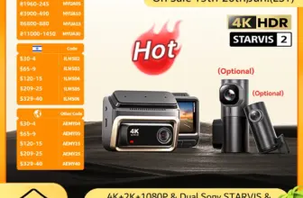 *מצלמת רכב DDPAI Z60 Pro 4K – איכות פרימיום במחיר של אלי!* 🚗📹