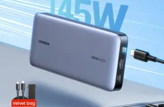 *🔋 UGREEN פאוור בנק 25000mAh – 140W טעינה מהירה*