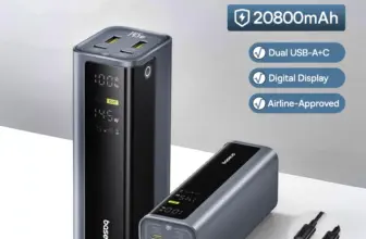 *🔋 Baseus Power Bank 145W – 20800mAh | טעינה מהירה למחשב נייד ולטלפון*
