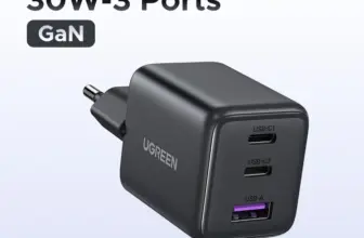 *מטען UGREEN 30W GaN – טעינה מהירה וחכמה! ⚡*